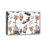Hufflepuff Pattern Mini Canvas 6  x 4  (Stretched)