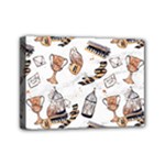 Hufflepuff Pattern Mini Canvas 7  x 5  (Stretched)