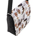 Flap Closure Messenger Bag (L) 