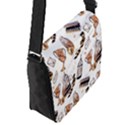 Flap Closure Messenger Bag (S) 