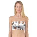 Hufflepuff Pattern Bandeau Top