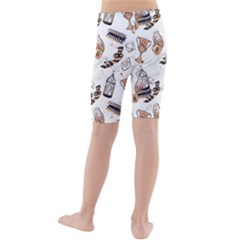 Kids  Mid Length Swim Shorts 