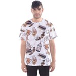 Hufflepuff Pattern Men s Sports Mesh Tee