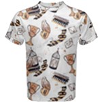 Hufflepuff Pattern Men s Cotton Tee