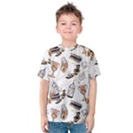 Hufflepuff Pattern Kids  Cotton Tee