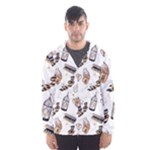 Hufflepuff Pattern Men s Hooded Windbreaker