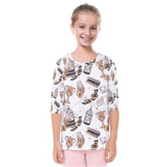 Kids  Quarter Sleeve Raglan T-Shirt 