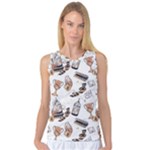 Hufflepuff Pattern Women s Basketball Tank Top