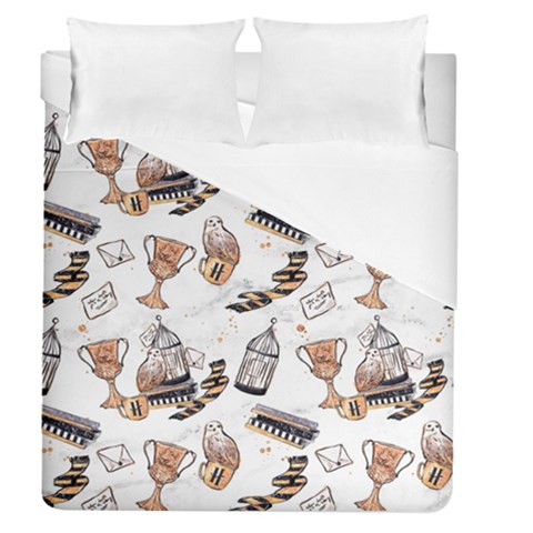 Hufflepuff Pattern Duvet Cover (Queen Size) from ArtsNow.com