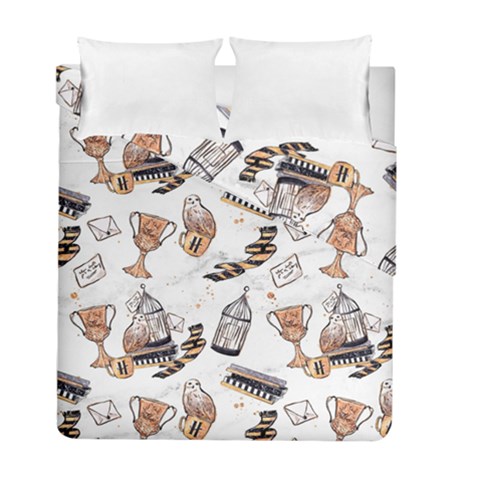 Hufflepuff Pattern Duvet Cover Double Side (Full/ Double Size) from ArtsNow.com