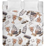 Hufflepuff Pattern Duvet Cover Double Side (King Size)