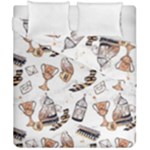 Hufflepuff Pattern Duvet Cover Double Side (California King Size)