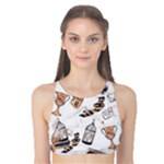 Hufflepuff Pattern Tank Bikini Top
