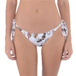 Hufflepuff Pattern Reversible Bikini Bottom