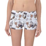Hufflepuff Pattern Reversible Boyleg Bikini Bottoms