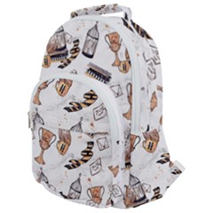 Rounded Multi Pocket Backpack 