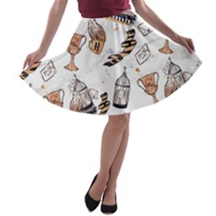 A-line Skater Skirt 