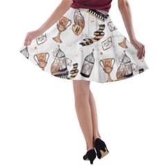 A-line Skater Skirt 