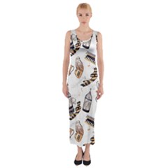 Fitted Maxi Dress 