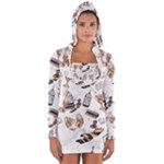 Hufflepuff Pattern Long Sleeve Hooded T-shirt