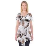 Hufflepuff Pattern Short Sleeve Tunic 