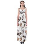 Hufflepuff Pattern Empire Waist Maxi Dress