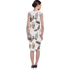 Classic Sleeveless Midi Dress 
