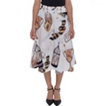 Hufflepuff Pattern Perfect Length Midi Skirt