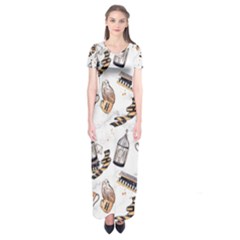 Short Sleeve Maxi Dress 