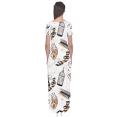 Short Sleeve Maxi Dress 