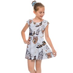 Kids  Cap Sleeve Dress 