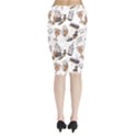 Midi Wrap Pencil Skirt 