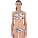 Hufflepuff Pattern Perfectly Cut Out Bikini Set