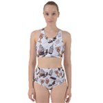 Hufflepuff Pattern Racer Back Bikini Set