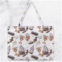 Zipper Medium Tote Bag Front