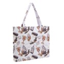 Zipper Medium Tote Bag Front