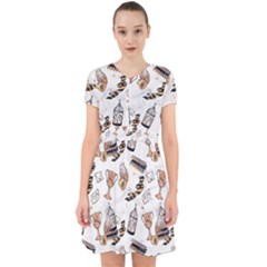Adorable in Chiffon Dress 