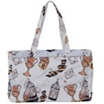 Hufflepuff Pattern Canvas Work Bag