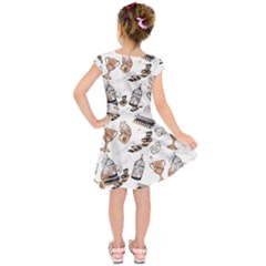 Kids  Short Sleeve Dress 