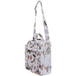 Hufflepuff Pattern Crossbody Day Bag
