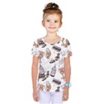 Hufflepuff Pattern Kids  One Piece Tee