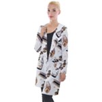 Hufflepuff Pattern Hooded Pocket Cardigan