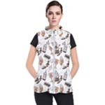 Hufflepuff Pattern Women s Puffer Vest