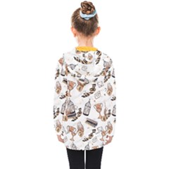 Kids  Double Breasted Button Coat 