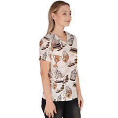 Women s V-Neck Scrub Top 