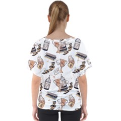 V-Neck Dolman Drape Top 