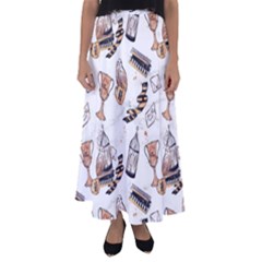 Flared Maxi Skirt 