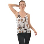 Hufflepuff Pattern Chiffon Cami