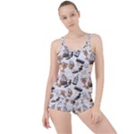 Hufflepuff Pattern Boyleg Tankini Set 