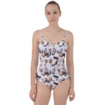 Hufflepuff Pattern Sweetheart Tankini Set